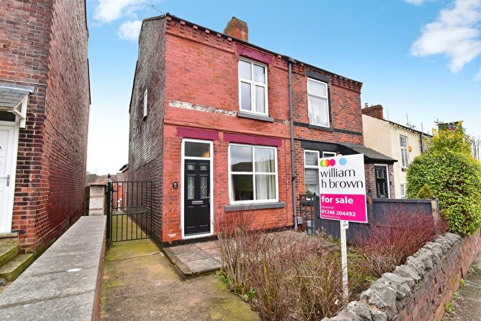 2 Bedroom Semi Detached House For Sale In Jawbones Hill, Chesterfield, S40