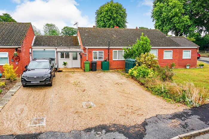 2 Bedroom Semi-Detached Bungalow For Sale In Merlewood, Dickleburgh, Diss, IP21