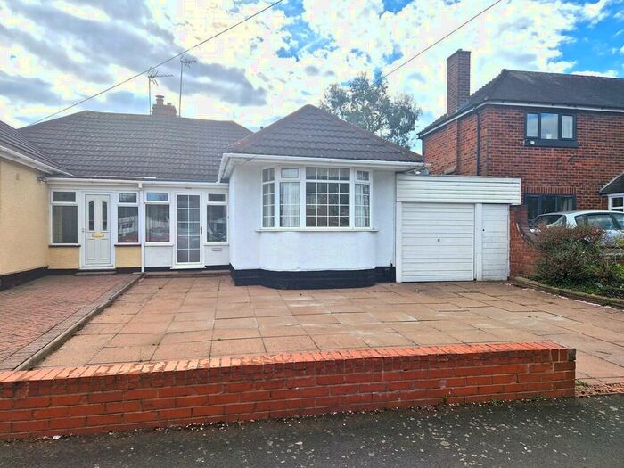 2 Bedroom Semi-Detached Bungalow To Rent In Heathland Avenue, Shard End, B34