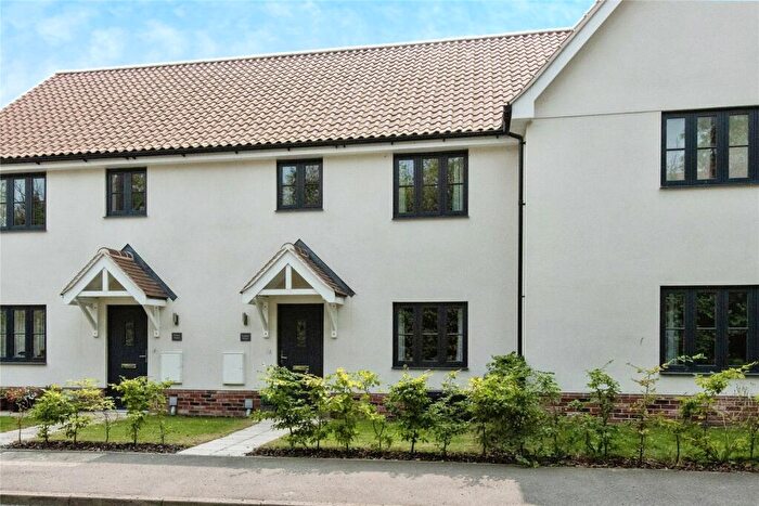 2 Bedroom Terraced House For Sale In Finborough Road, Onehouse, Stowmarket, Suffolk, IP14