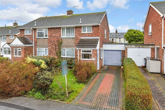 3 Bedroom Semi-Detached House For Sale In James Hall Gardens, Walmer, Deal, Kent, CT14