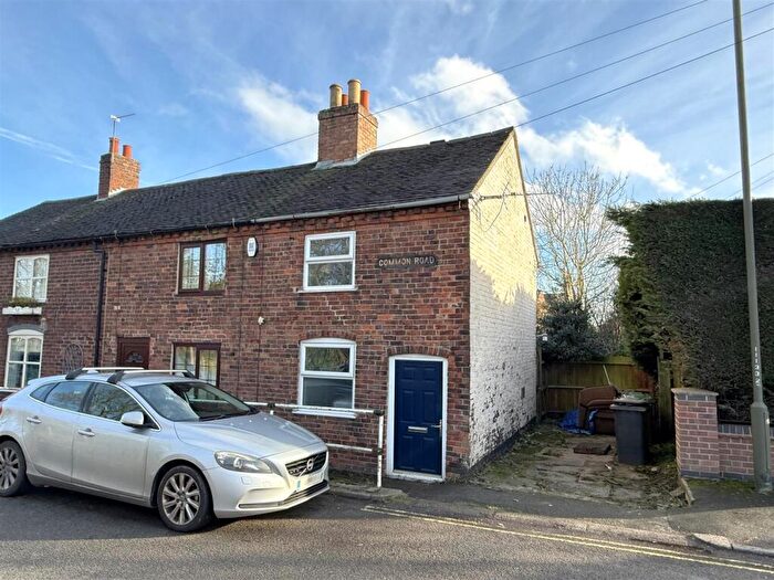 1 Bedroom End Of Terrace House For Sale In Common Road, Church Gresley, Swadlincote, DE11