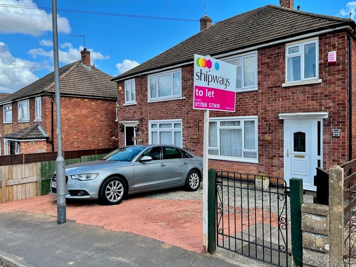 3 Bedroom Semi-Detached House To Rent In Deane Road, Hillmorton, Rugby, CV21