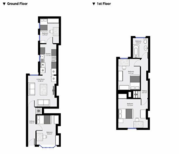 4 Bedroom Terraced House To Rent In Moor Street, - Bed, LN1