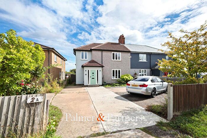 3 Bedroom Semi-Detached House For Sale In Mersea Road, Abberton, Colchester, Essex, CO5