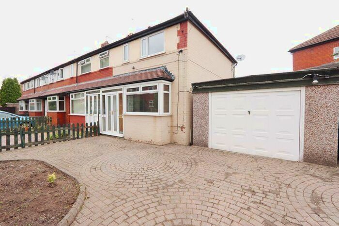 2 Bedroom End Of Terrace House To Rent In Hampden Road, Prestwich, Manchester, M25