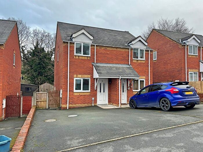 2 Bedroom Semi Detached House For Sale In Oaklands Park, Newtown, Powys, SY16