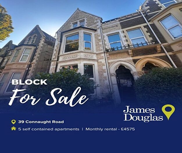 6 Bedroom Block Of Flats For Sale In Connaught Road, Roath, Cardiff, CF24