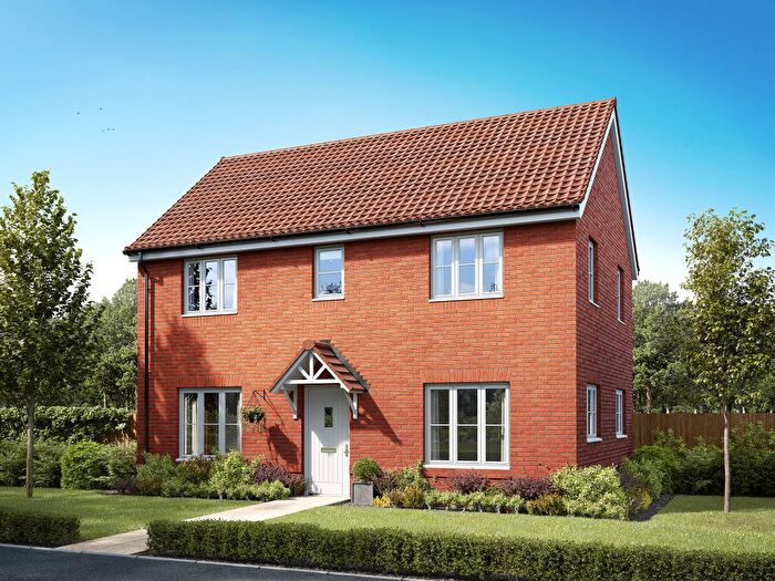 3 Bedroom Detached House For Sale In "The Barndale" At Abbey Road, Leiston, IP16