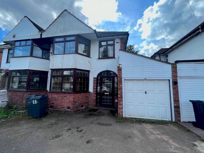 3 Bedroom Semi-Detached House To Rent In Osmaston Road, Harborne, Birmingham, B17