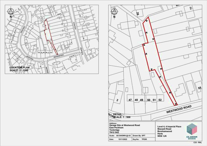 Land For Sale In Westwood Road, East Peckham, Tonbridge, TN12