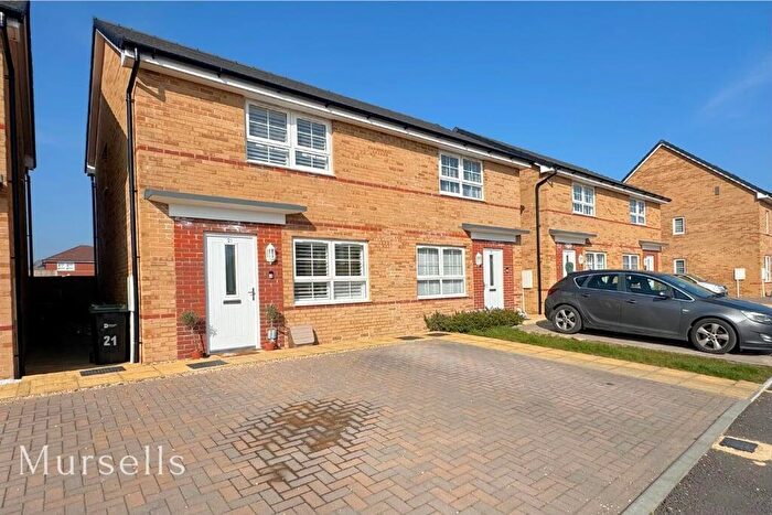 2 Bedroom Semi Detached House For Sale In King Gardens, Wimborne, BH21
