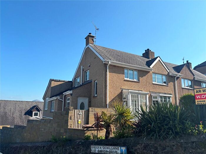 4 Bedroom Semi-Detached House For Sale In Penrhos Road, Bangor, Gwynedd, LL57