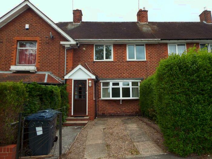 2 Bedroom Terraced House To Rent In Paganel Road, Selly Oak, Birmingham, B29