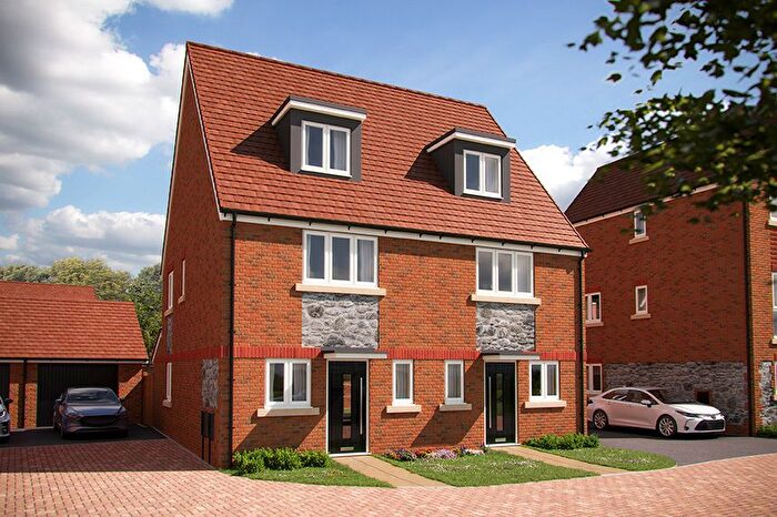 3 Bedroom Terraced House For Sale In "The Maple" At Sutton Road, Maidstone, ME17