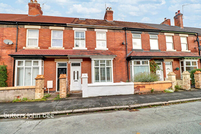 2 Bedroom Terraced House For Sale In John Street, Stafford, ST16