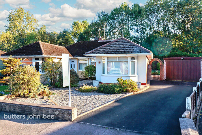 2 Bedroom Semi-Detached Bungalow For Sale In Salisbury Road, Stafford, ST16