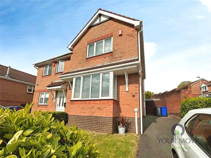2 Bedroom Semi-Detached House For Sale In Menai Grove, Longton, Stoke On Trent, Staffordshire, ST3