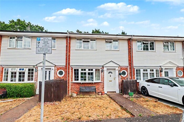 3 Bedroom Terraced House For Sale In De Lara Way, Woking, Surrey, GU21