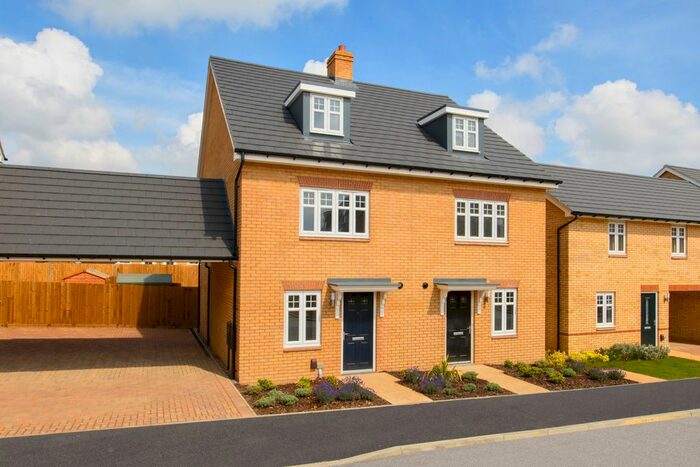 4 Bedroom End Terrace House For Sale In "Queensville" At Southern Cross, Wixams, Bedford, MK42