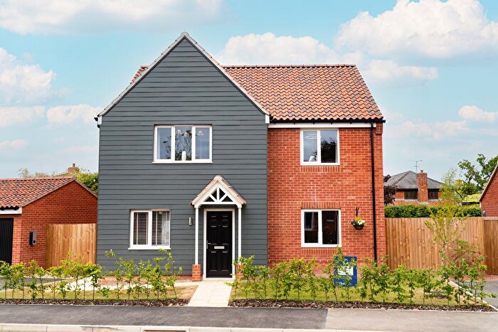 4 Bedroom Detached House For Sale In "The Hawthorn" At Church Road, Old Newton, Stowmarket, IP14