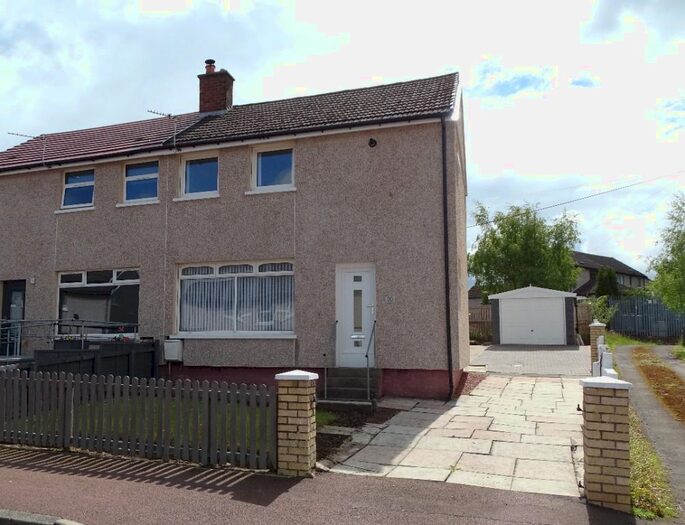 2 Bedroom Semi-Detached House To Rent In Greenfield Road, Carluke, ML8