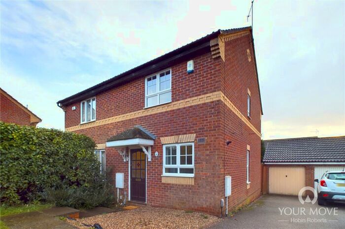2 Bedroom Semi-Detached House To Rent In Lupin Close, Kettering, Northamptonshire, NN16