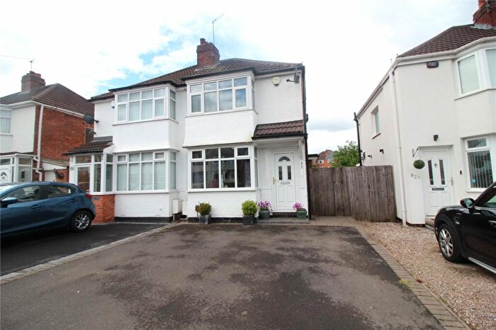 2 Bedroom Semi-Detached House To Rent In Summerfield Road, Solihull, B92