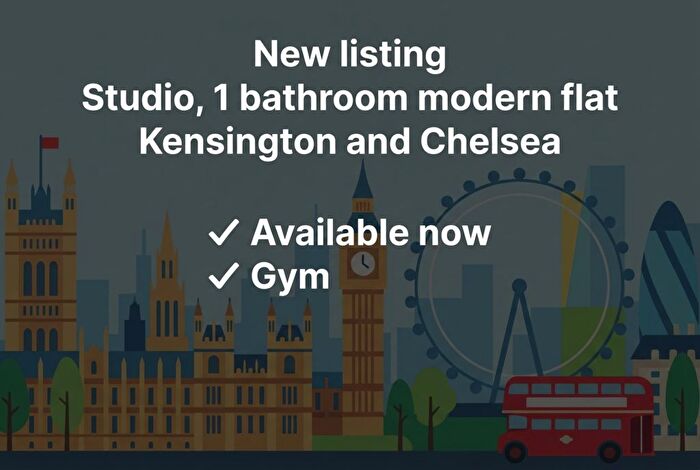 Studio To Rent In Draycott Avenue, London, SW3