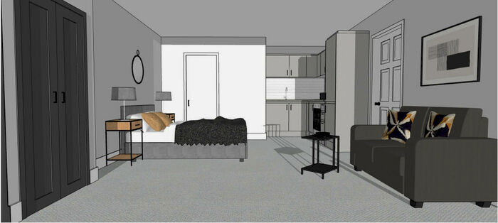 Studio To Rent In Market Street, Nottingham, NG1