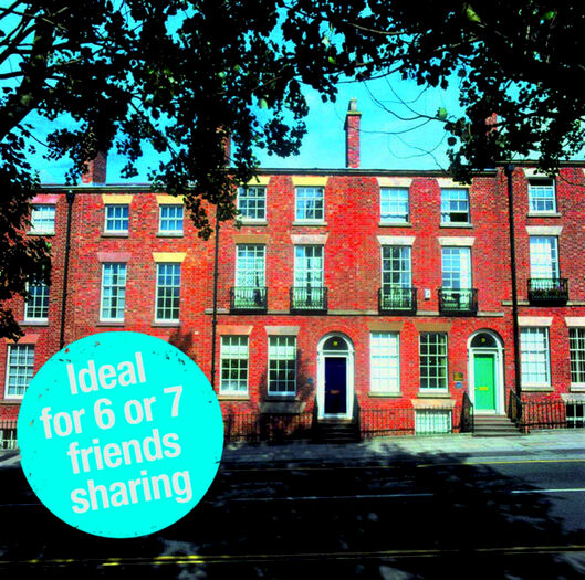 7 Bedroom Town House To Rent In Seymour Terrace, Seymour Street, Liverpool, Merseyside, L3