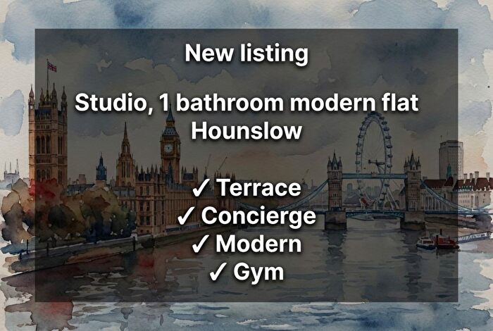 Studio To Rent In Victoria Road, Feltham, TW13