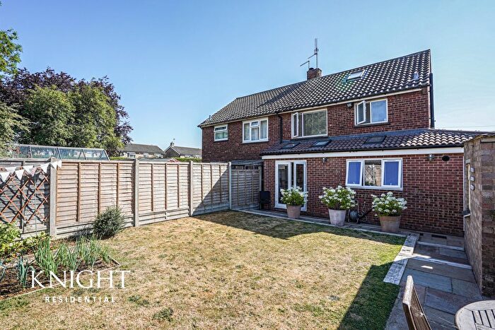 3 Bedroom Semi-Detached House For Sale In Norman Close, Marks Tey, Colchester, CO6