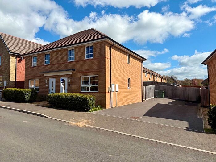 3 Bedroom Semi Detached House For Sale In Burrow Hill View, Martock, Somerset, TA12