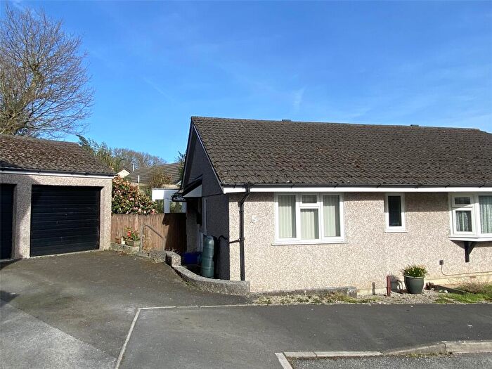 2 Bedroom Semi-Detached Bungalow For Sale In Crockers Way, St. Giles-on-the-Heath, Launceston, Cornwall, PL15
