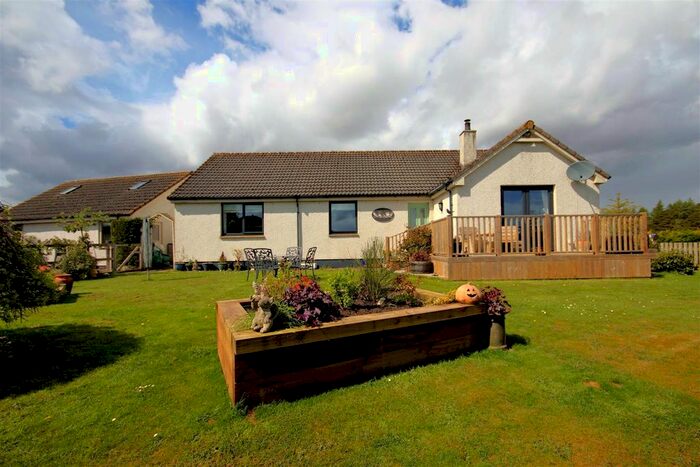 4 Bedroom Detached Bungalow For Sale In Tarbat View, Achavandra Muir, Dornoch, IV25