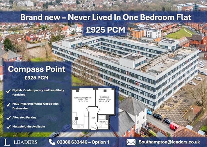 1 Bedroom Flat To Rent In Compass Point, Romsey Road, SO16