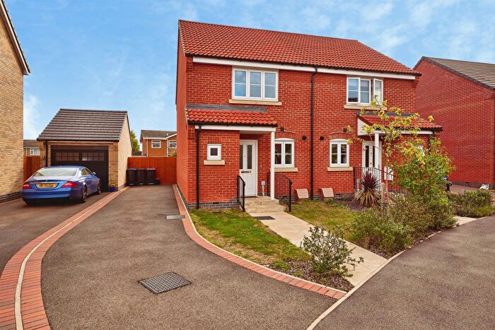 2 Bedroom Semi-Detached House For Sale In Tony Worth Close, Holbeach, Spalding, PE12
