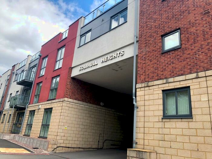 1 Bedroom Apartment To Rent In Solihull Heights, New Coventry Road, B26