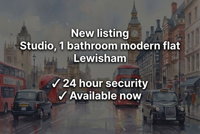 Studio To Rent In New Cross Road, London, SE14