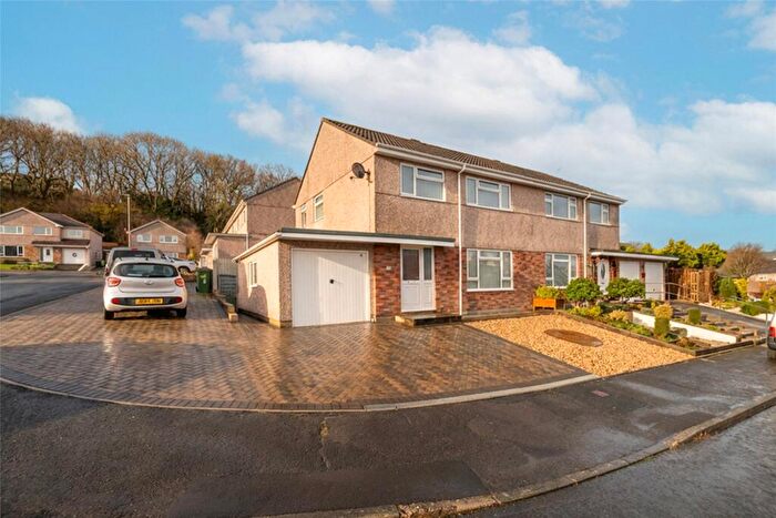 3 Bedroom Semi-Detached House For Sale In Greenhill Close, Plymouth, Devon, PL9
