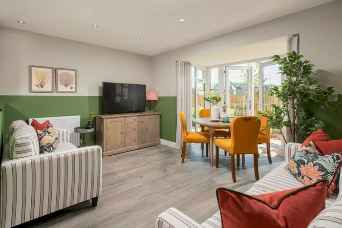 3 Bedroom Semi Detached House For Sale In "Willesley" At Staldon Court, Swindon, SN1