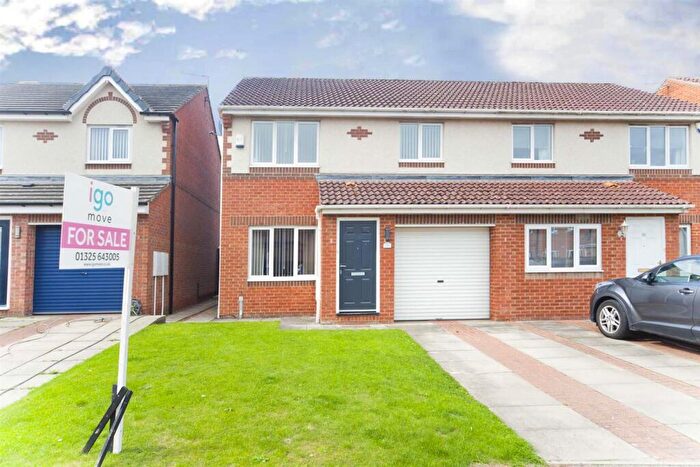 3 Bedroom Semi-Detached House For Sale In Duxford Grove, Faverdale, Darlington, DL3