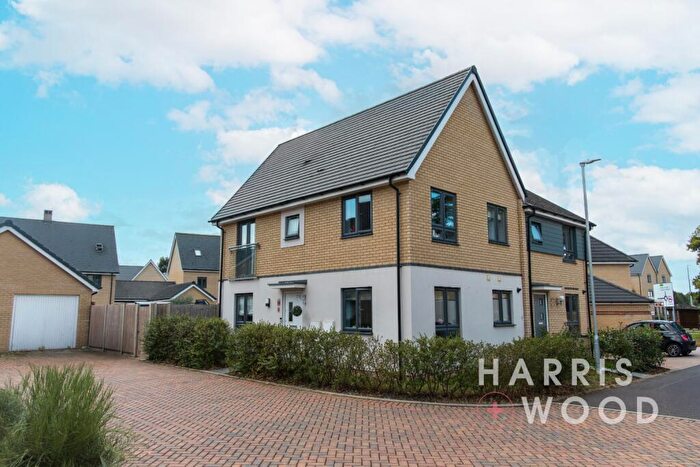 3 Bedroom Semi-Detached House For Sale In Charles Bree Way, Stanway, Colchester, Essex, CO3