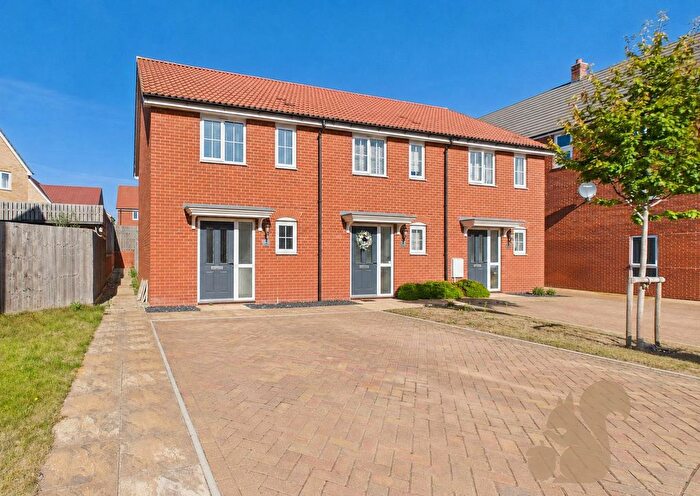 2 Bedroom End Of Terrace House For Sale In Chantry Park View, Sproughton, Ipswich, IP8