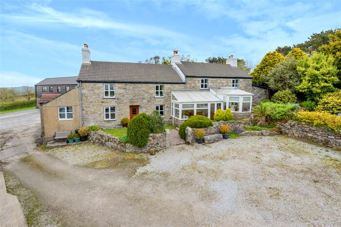 5 Bedroom Detached House For Sale In Carnmenellis, Redruth, Cornwall, TR16