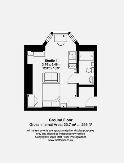 1 Bedroom Studio To Rent In John Street, Sunderland, SR1