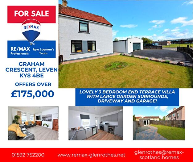 3 Bedroom End Of Terrace House For Sale In Graham Crescent, Leven, KY8