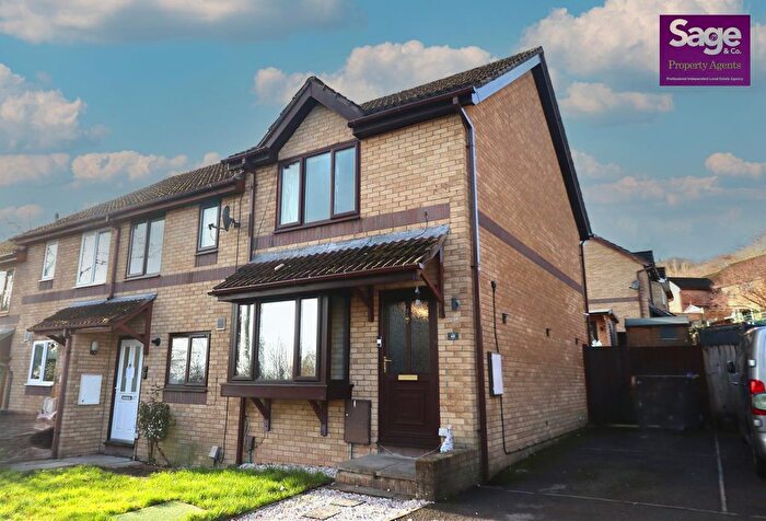 2 Bedroom End Terrace House For Sale In Heather Court, Ty Canol, Cwmbran, NP44
