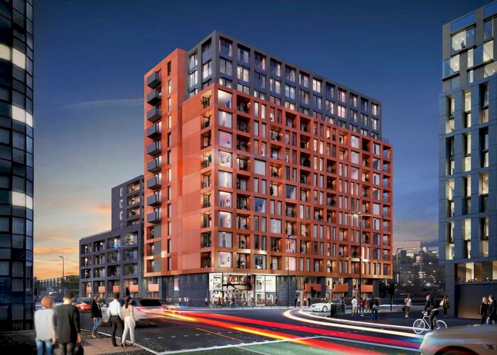 3 Bedroom Flat For Sale In Liverpool Street, Salford, M5
